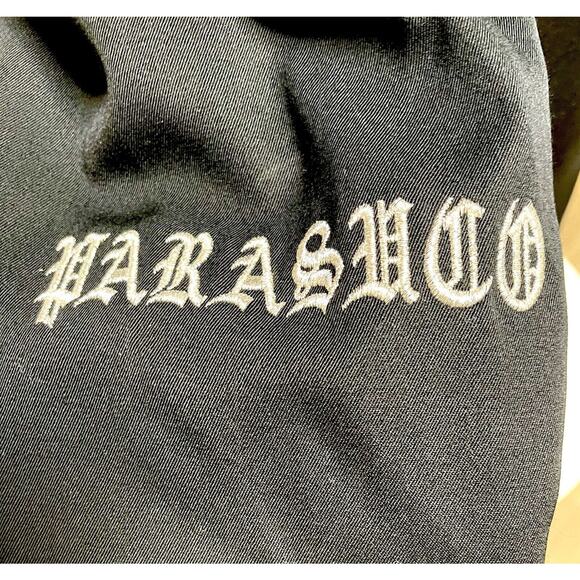 PARASUCO Vintage Black Silver Zipper jacket Blazer Wool 5 6 Canada - Picture 3 of 12